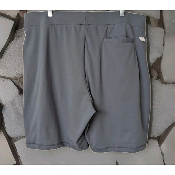 New 32 Degrees Cool Men's Size XXL Gray Soft Performance Polyester Shorts - Picture 2 of 7